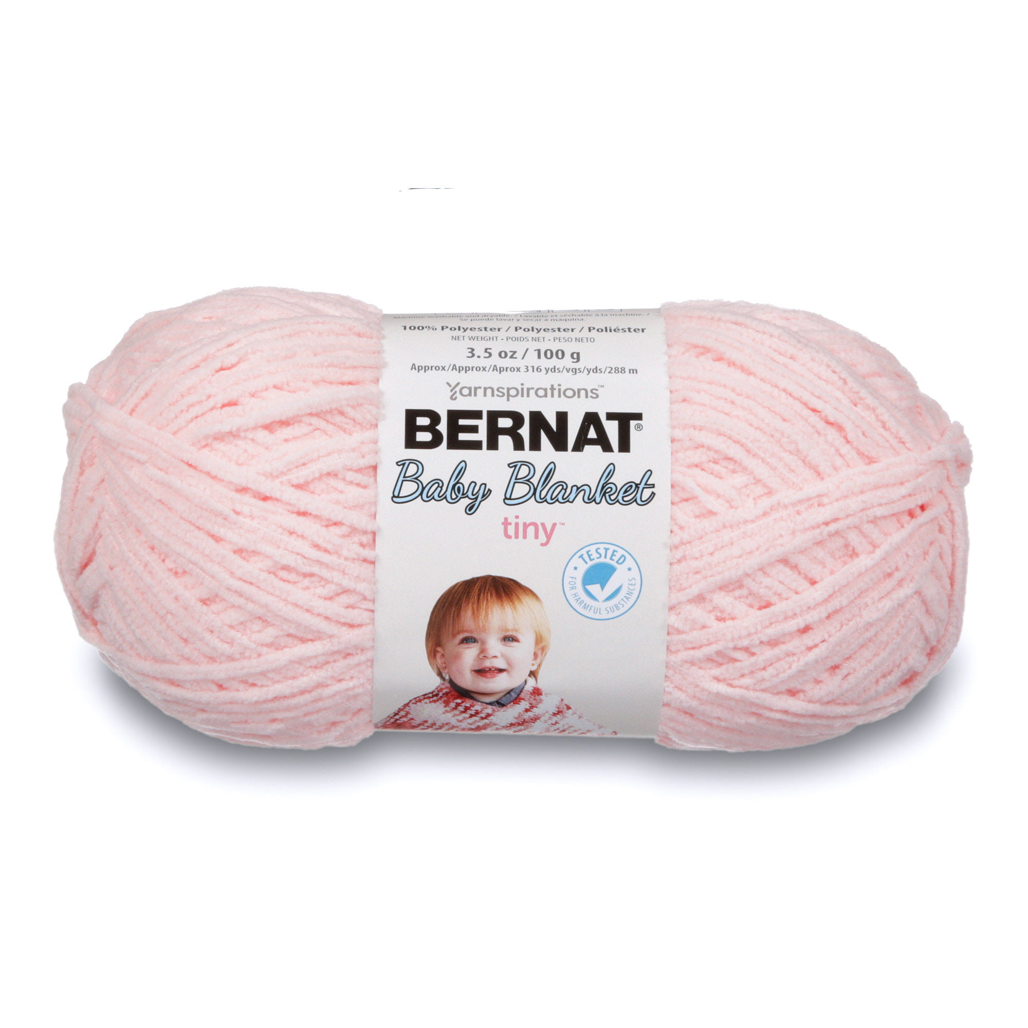 Bernat Baby blanket yarn lot of 4 skeins-3.5 oz each-Red Barn