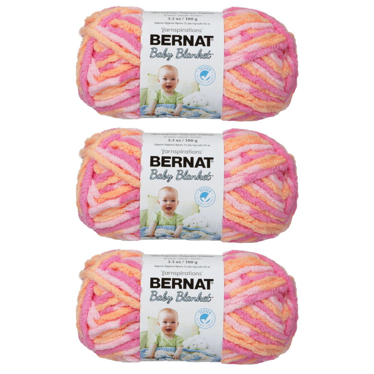 Bernat Baby Blanket Yarn (3-Pack) Peachy 161103-35103