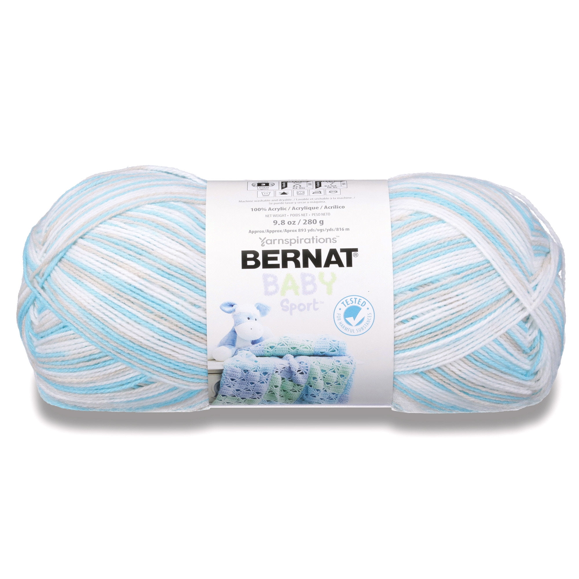 Vardhman Knitting Yarn Baby Blanket Yarn For Crochet,Soft Thick Wool For  Knitting,Super Chunky Yarn For Blanket&Ponchos,Art Craft Knitting Wool  Yarn,(2 Balls) (2 Balls,Blue Multicolor) : : Home & Kitchen