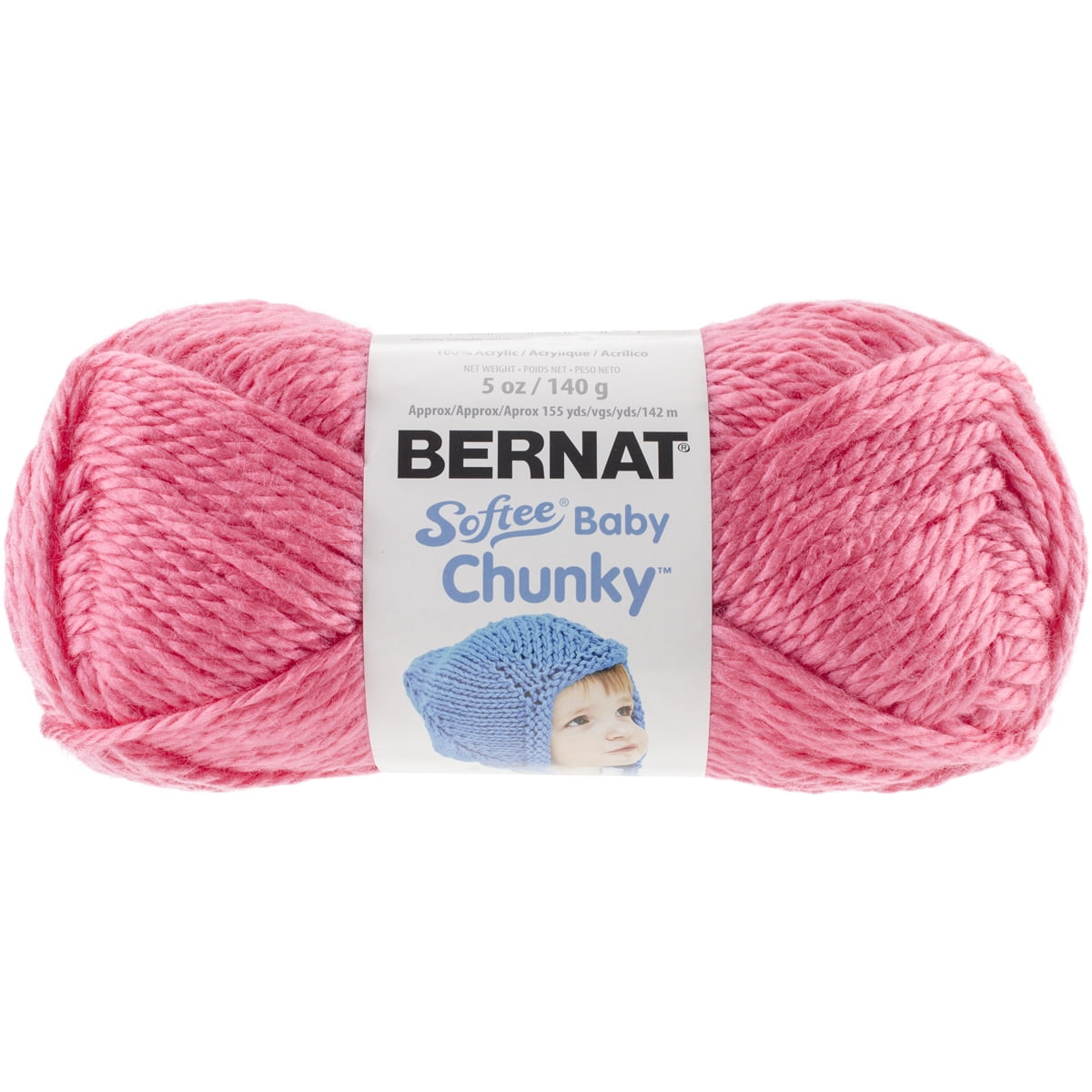 Bernat Softee Baby Yarn - Solids-Pink, 1 count - Fry's Food Stores