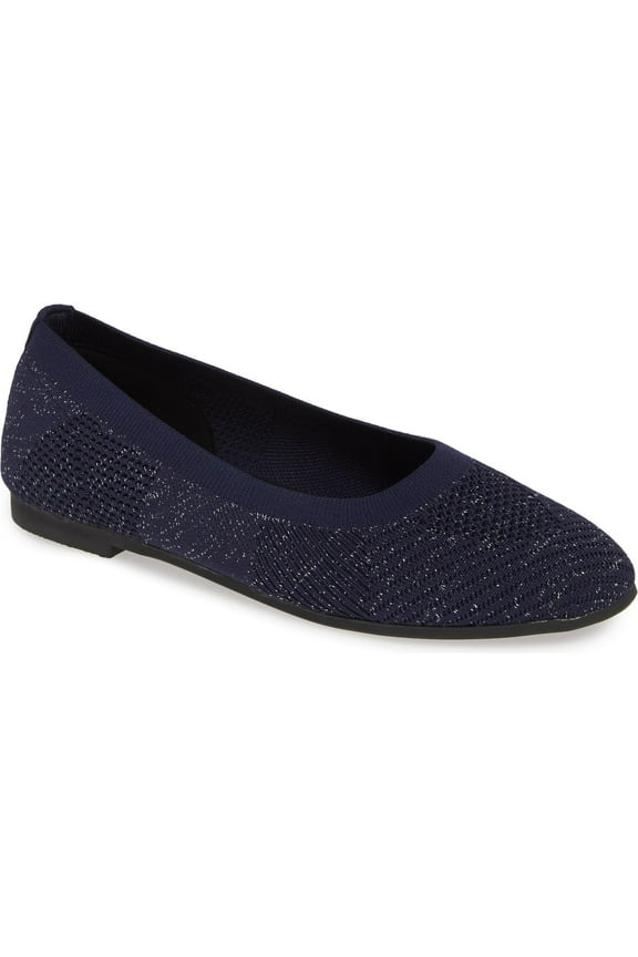 BERNIE MEV NIKKI Shoes Navy Silver