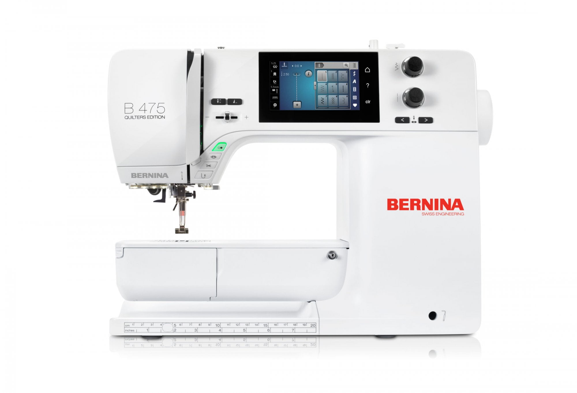 BERNINA 475 QE Sewing Machine Full Shank Quilter's Edition Made for Quilters