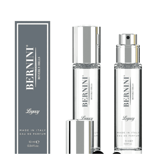 BERNINI BEVERLY HILLS LEGACY TRAVEL SPRAY COLOGNE 10ML MADE IN ITALY