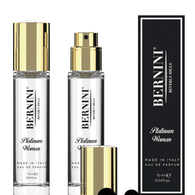 BERNINI BEVERLY HILLS PLATINUM FOR WOMAN TRAVEL SPRAY PERFUME 10ML