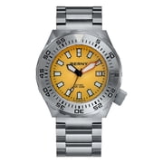 BERNY Automatic Dive Watch for Men Sports Diving Male Wristwatch with Screw-in Crown, 30ATM Waterproof Super Luminous Sapphire Glass Solid Stainless Steel Band