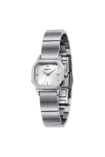 Vintage Square Small Face Watch Japanese Quartz Waterproof Bracelet Vintage Seiko Alba Square Side Second Japan Made Men main image 2