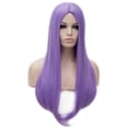 thumbnail image 1 of BERON Purple Long Straight Wigs Charming Women Girls Middle Part Wigs Heat Resistant Synthetic Hair Wigs for Cosplay Party or Daily Use, 1 of 1