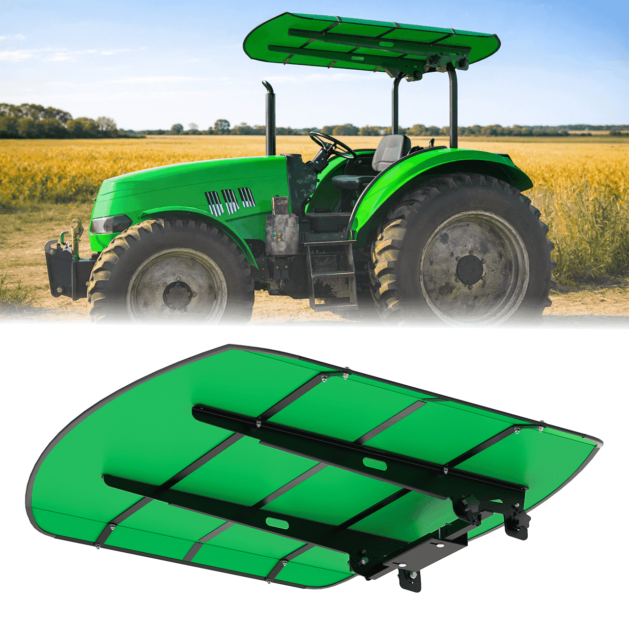 BERPET Universal Tractor Canopy for ROPS 53