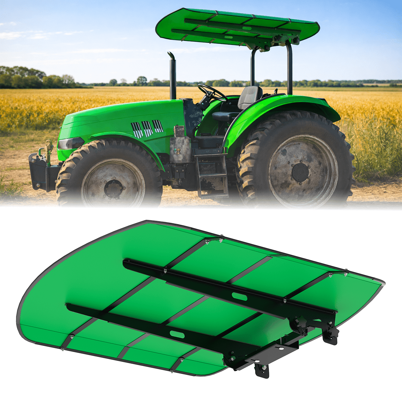 BERPET Universal Tractor Canopy for ROPS 53