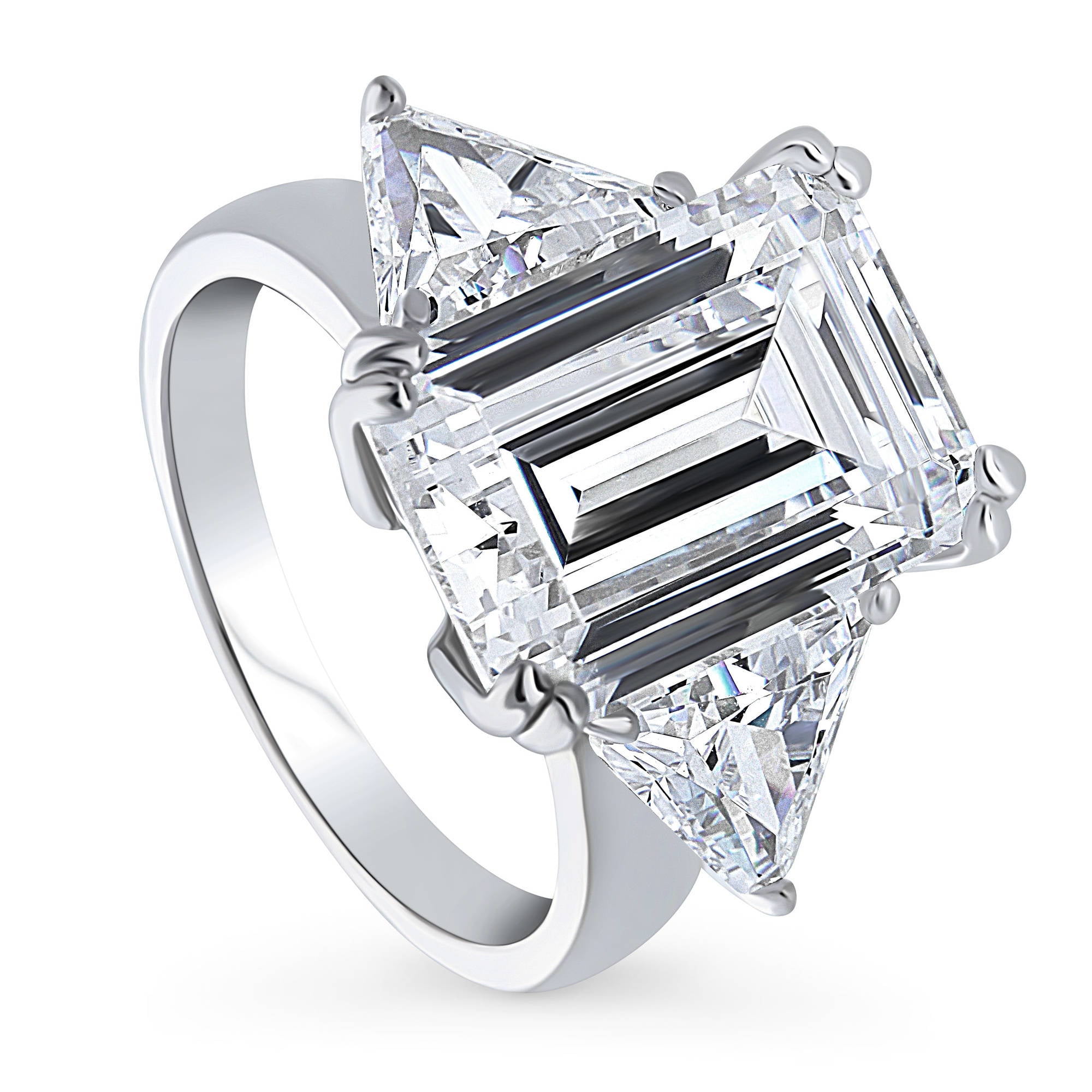 Berricle emerald cut ring deals