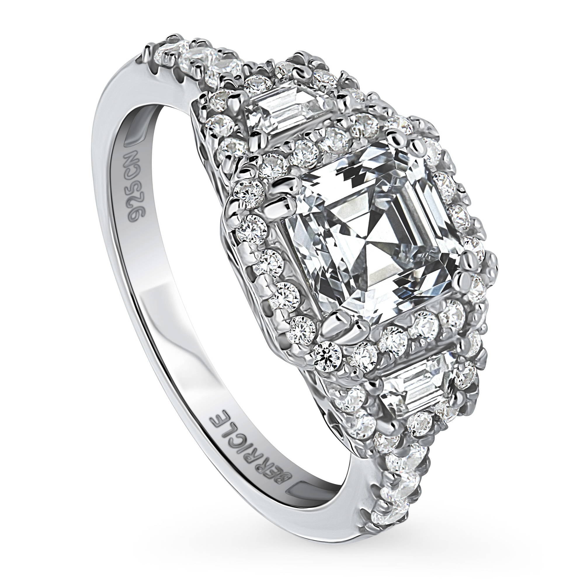 925 cn diamond on sale ring