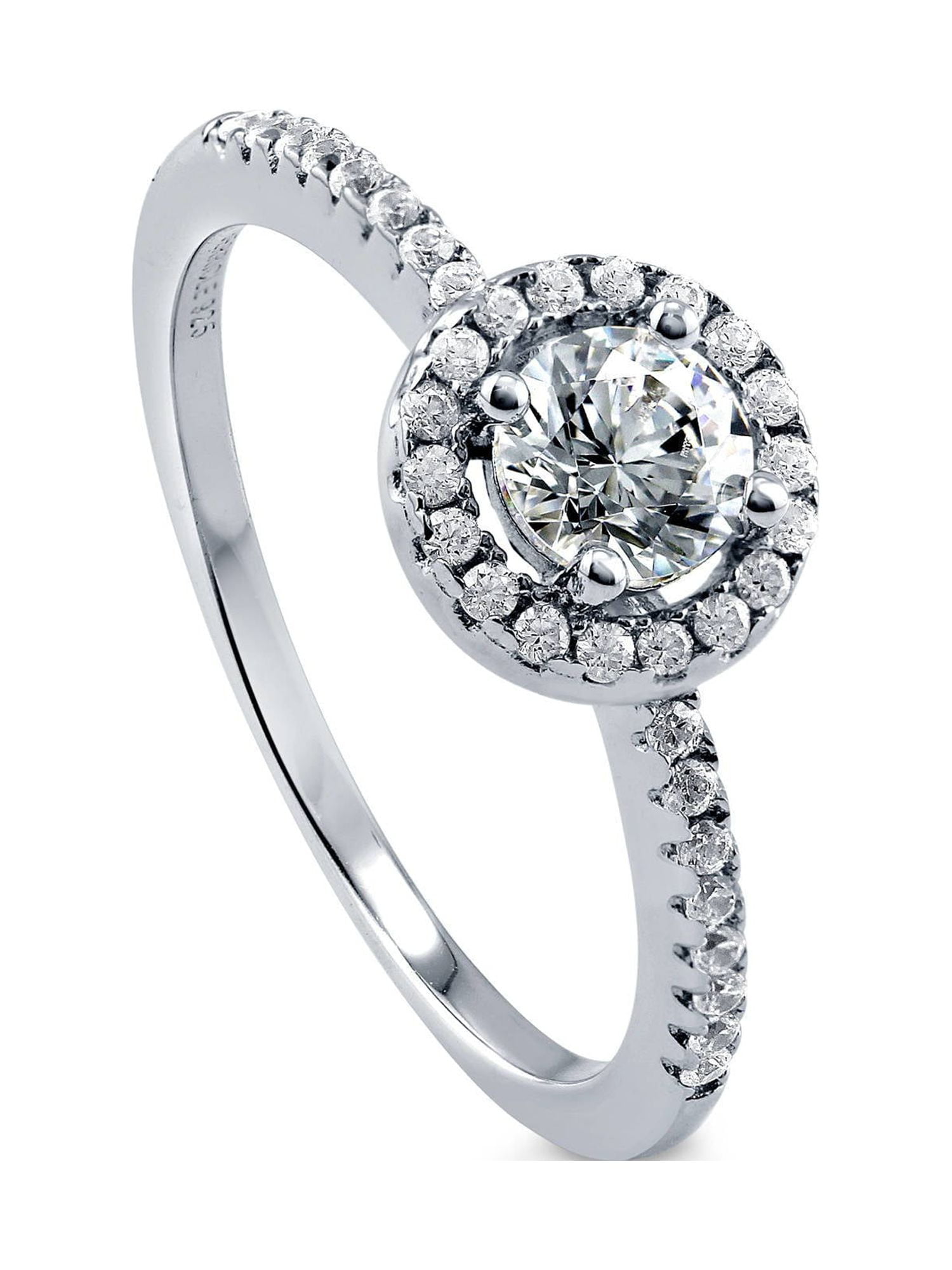Cubic zirconia engagement rings uk sale