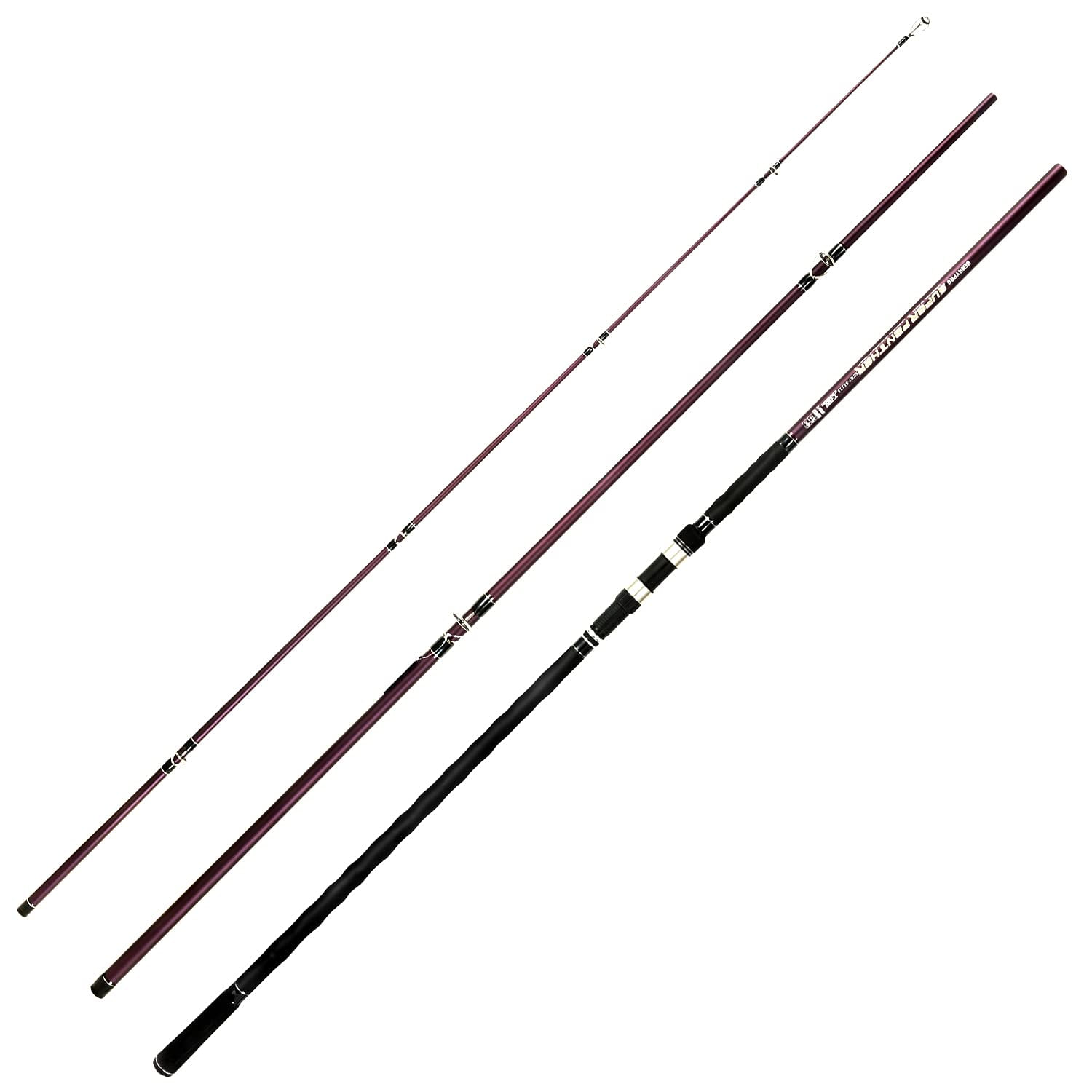 BERRYPRO Surf Spinning Rod Surf Casting Fishing Rod Carbon Fiber Travel