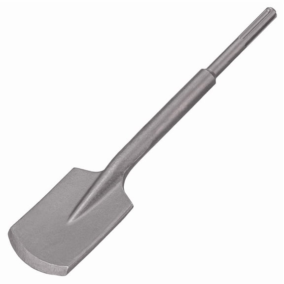 BERSERKER SDS-Max Shank Clay Spade, 4-1/2" x 18-1/2" Steel Shovel Bit | for Digging in General Gardening, Backyard Landscaping on Clay Gravel Soil Sandstone with