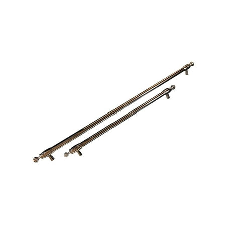 Bertazzoni - Heritage Series Handle Kit for Professional Series REF36PIXL and REF36PIXR - Chrome