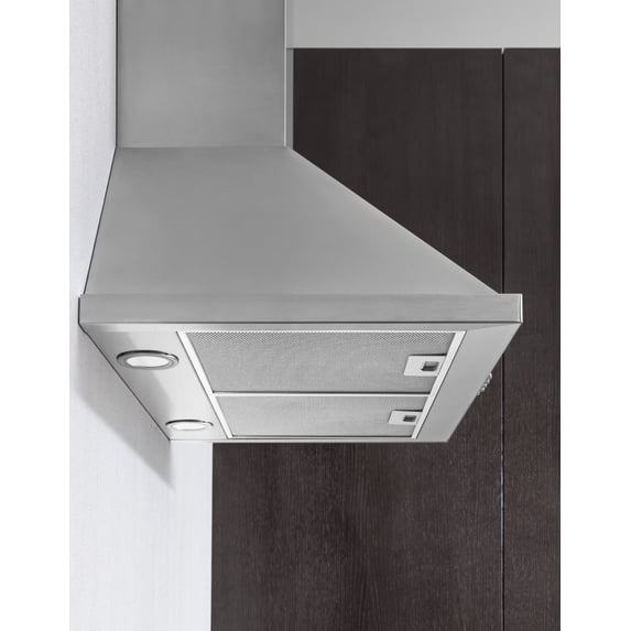 Bertazzoni Kch30xv 600 Cfm 30" Wide Wall Mounted Chimney Range Hood - Stainless Steel