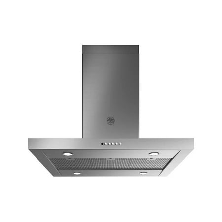 Bertazzoni - 36 inches - Island Range Hood - Stainless Steel