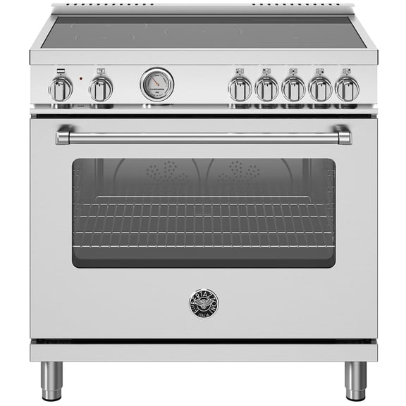 Bertazzoni Mas365inmv Master 36" Wide 5.9 Cu. Ft. Free Standing Induction Range -