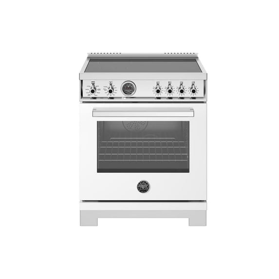 Bertazzoni Pro304ifept Professional 30" Wide 4.6 Cu. Ft. Free Standing Induction Range -