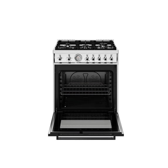 Bertazzoni Pro305gasv Professional 30" Wide 4.7 Cu. Ft. Free Standing Gas Range -