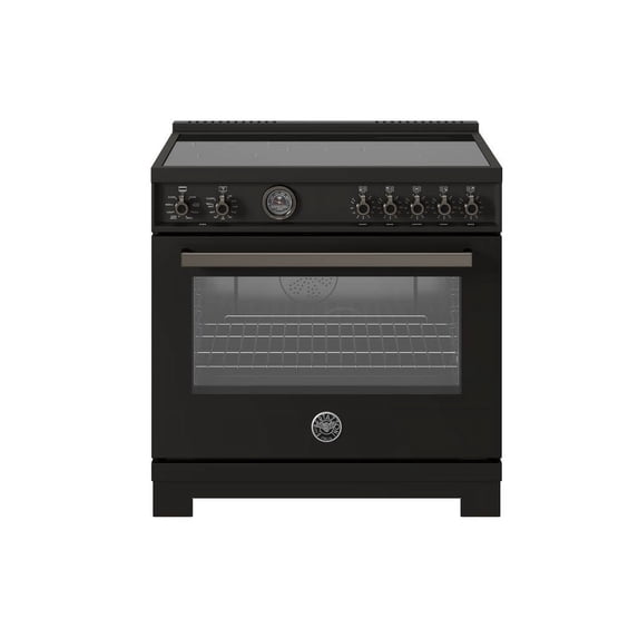 Bertazzoni Pro365icfept Professional 36" Wide 5.7 Cu. Ft. Free Standing Induction Range -