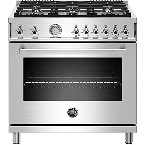 Bertazzoni PROF366GASXTLP† Professional Series Gas Range