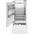 thumbnail image 1 of BERTAZZONI 36 Inch Panel Ready Built-In Bottom Mount Refrigerator with 19.6 cu. ft. Capacity, Lateral Airflow System, and Ice Maker: Left Hinged, 1 of 1
