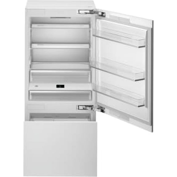 36 Inch Panel Ready Counter Depth Built-In Bottom Mount Refrigerator with 19.8 cu. ft. Total Capacity, Dual Cooling Shield System, Sabbath Mode, Ice Maker, Internal Water Dispenser, Filtered Water