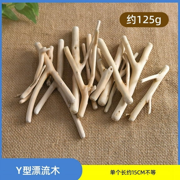 RENACLIPY Natural Driftwood Pine Sticks Beige Unique Shapes for Crafting Art Projects and Home Decor
