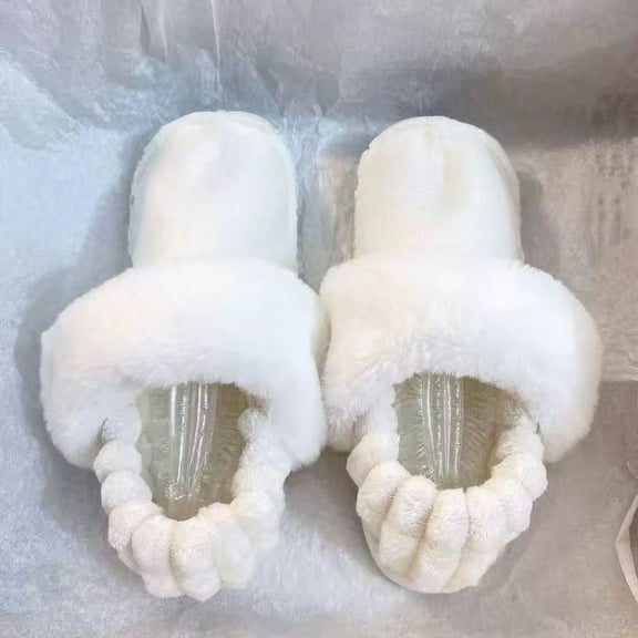 EXHUMKY BERTDOMD 1 Pair Cozy Foot Warmer Insoles Thickened Fleece for Shoes and Clogs, Soft Warm Winter Insoles for Men and Women