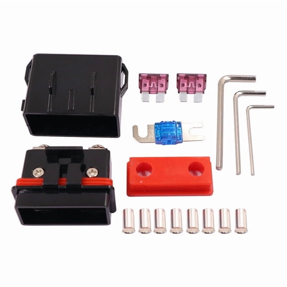 EXHUMKY BERTDOMD Car Amplifier Fuse Block Zinc Alloy Electrical Overload Device