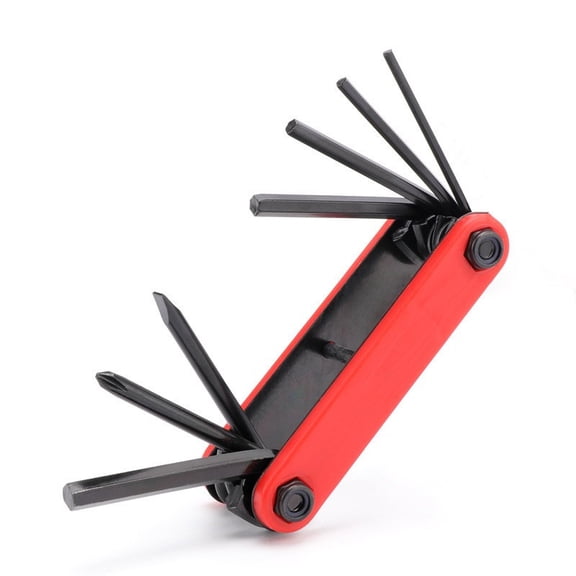 BERTDOMD Bike Repair Tool Set 1 Set Inner Hexagon Spanner Wrench Practical Outdoor Maintenance Accessory