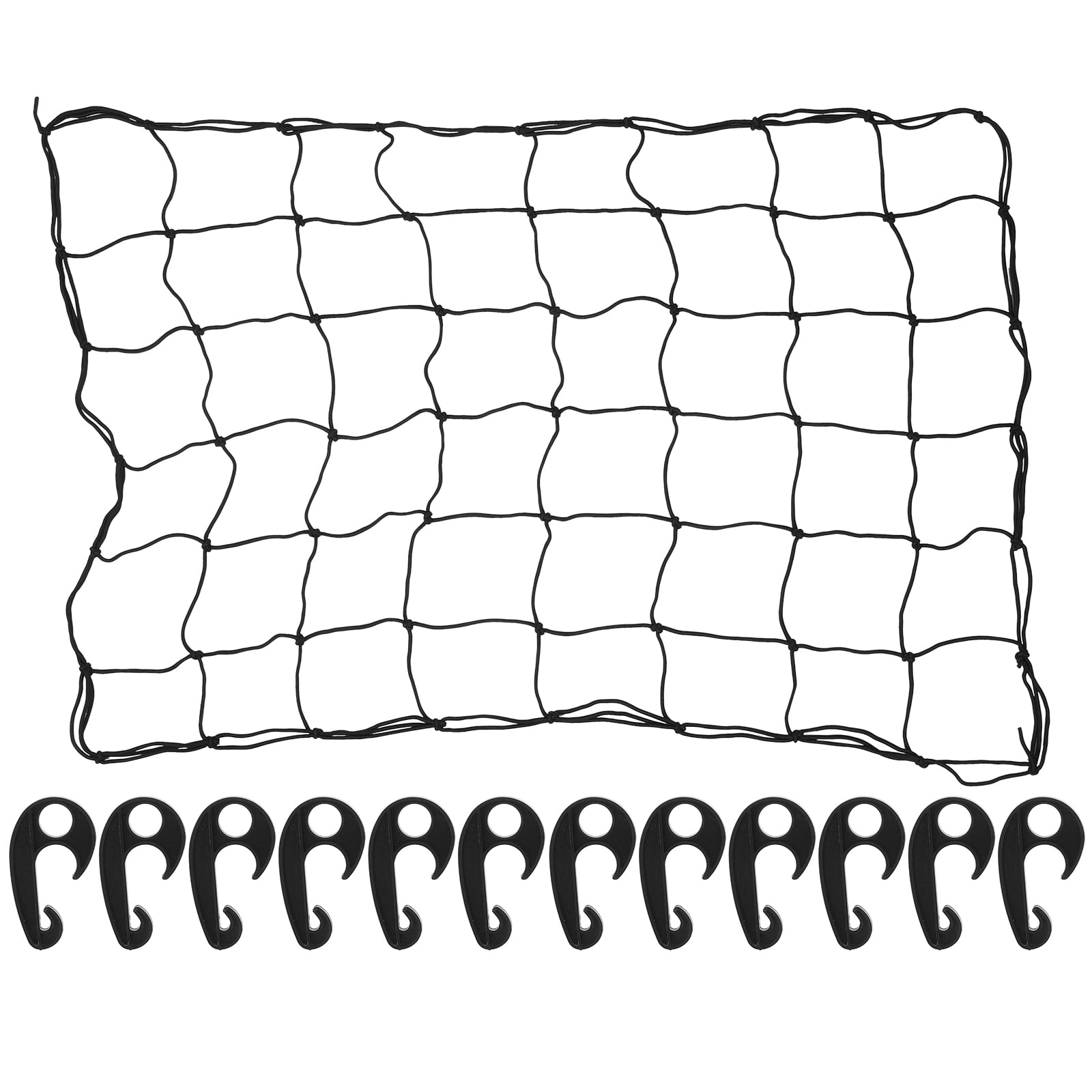 BERTDOMD 1 Set Cargo Net Car Roof Rack Rear Truck Net Automotive Cargo ...