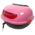 thumbnail image 1 of BERTDOMD 1 Set Motorcycle Top Case Rear Tail Box Motorcycle Trunk Mount Storage Carrier With Backrest, 1 of 6