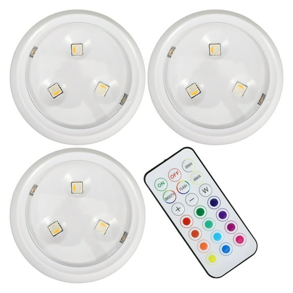 BERTDOMD Closet Light Set of 1 Under Cabinet Lamp, Press-Activated Night Light for Kitchen and Home Use