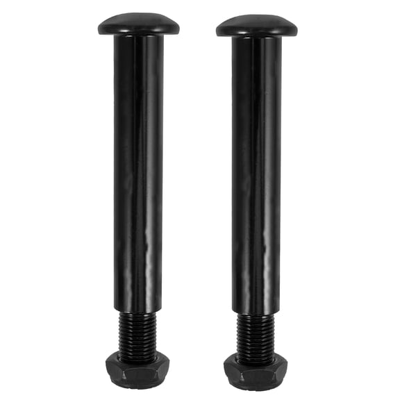 EXHUMKY Black Steel Pedal Bolt Replacement for Elliptical Trainer Fitness Machine, 1 Pair Exercise Equipment Accessory