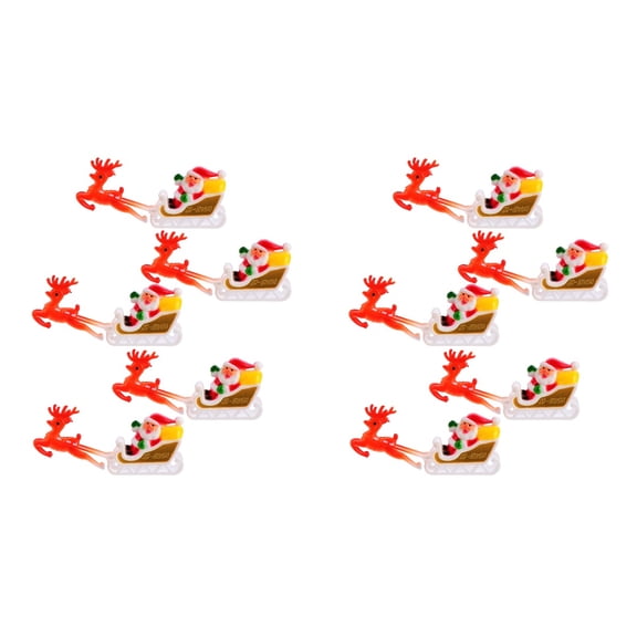 EXHUMKY Reusable 3D Multi-Color Cupcake Toppers Insert for Birthday, Holiday, Christmas and Party Cake Decorations