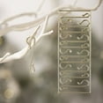 thumbnail image 1 of BERTDOMD 100-Pack Christmas Tree Hooks - S-Shaped Ornament Hangers for Holiday Decor, 1 of 5
