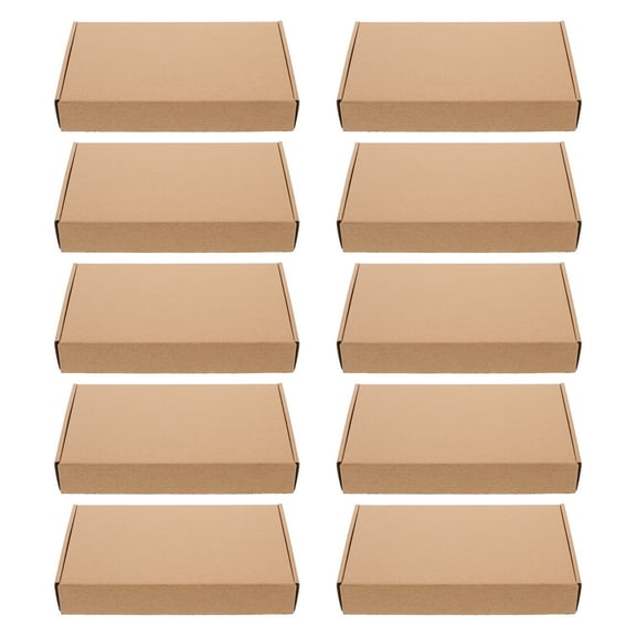 BERTDOMD 10pcs Shipping Box Packaging Container Packing Box For Packaging Small Business