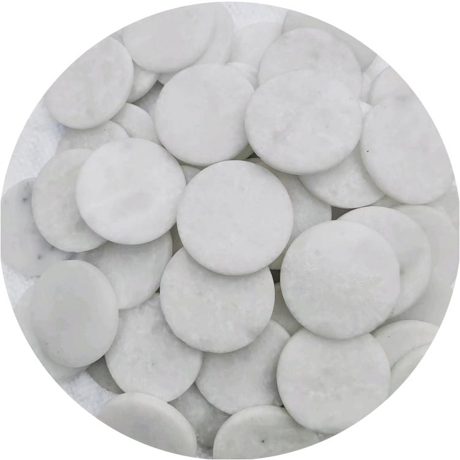 BERTDOMD 10pcs Smooth Flat Rocks for Painting DIY Blank Drawing Stones ...
