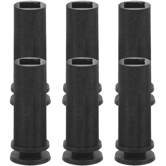 EXHUMKY 12Pcs Black Plastic Xmas Tree Stands Simple Design Fixation Tools for Decor
