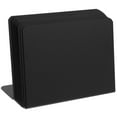 thumbnail image 1 of EXHUMKY Black PVC Handwritten Menu Place Cards, Reusable and Table Decor for Weddings, Parties, and Special Events, 1 of 6
