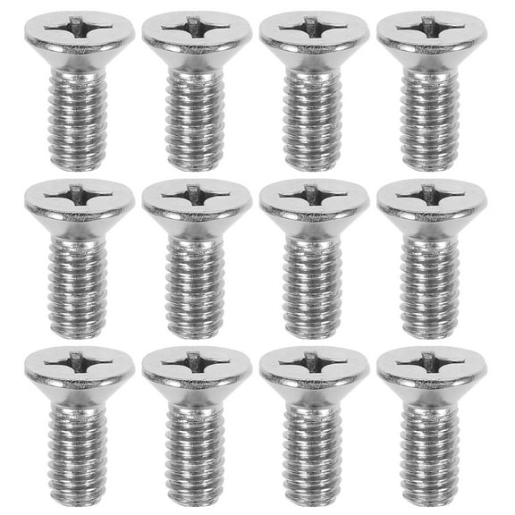 EXHUMKY BERTDOMD 12pcs Replacement Brake Rotor Screws for Car Disc System