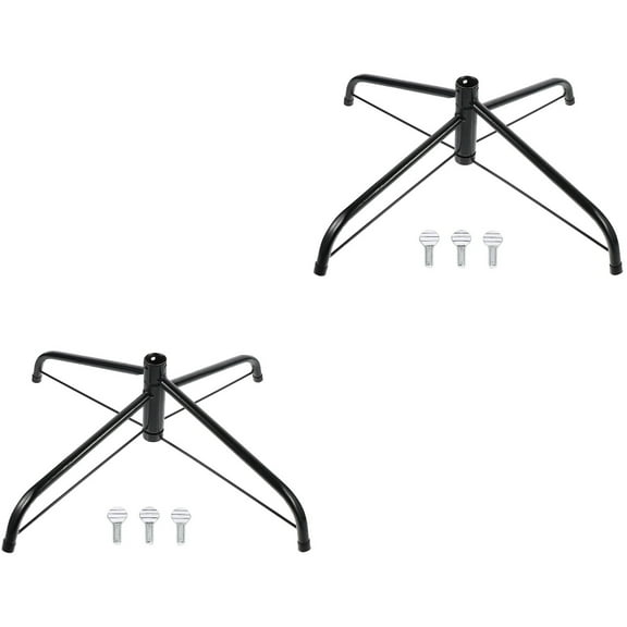 EXHUMKY BERTDOMD 2Pcs Christmas Tree Bracket Practical Design for Families Home Owners