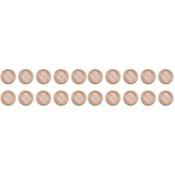 BERTDOMD 20 Pcs Decorative Sweater Buttons Pearly-Lustre Shirt Buttons for Clothing Accessories