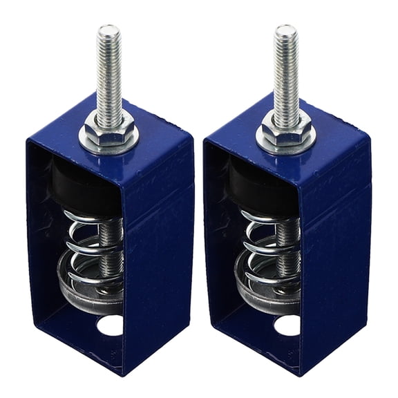 EXHUMKY 2-Pack Elastic Isolator Hangers for Ceiling, Floor, Wall - Damping Suspension Mounts