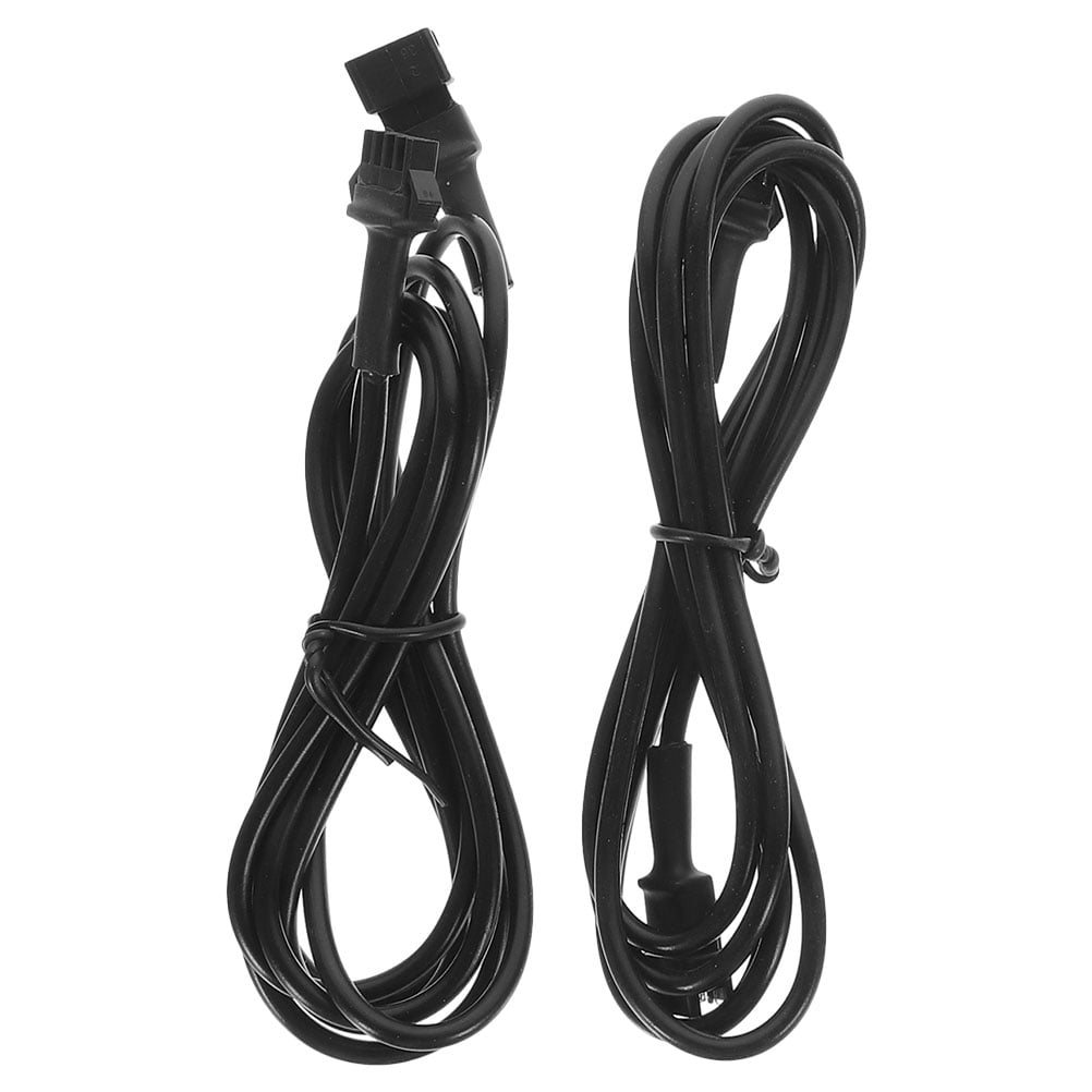 7-Color 1M 2-Pin Extension Cable – Male & Female Connectors, IP67 Waterproof, 5-Pack For Single-Color LED Deck Lights