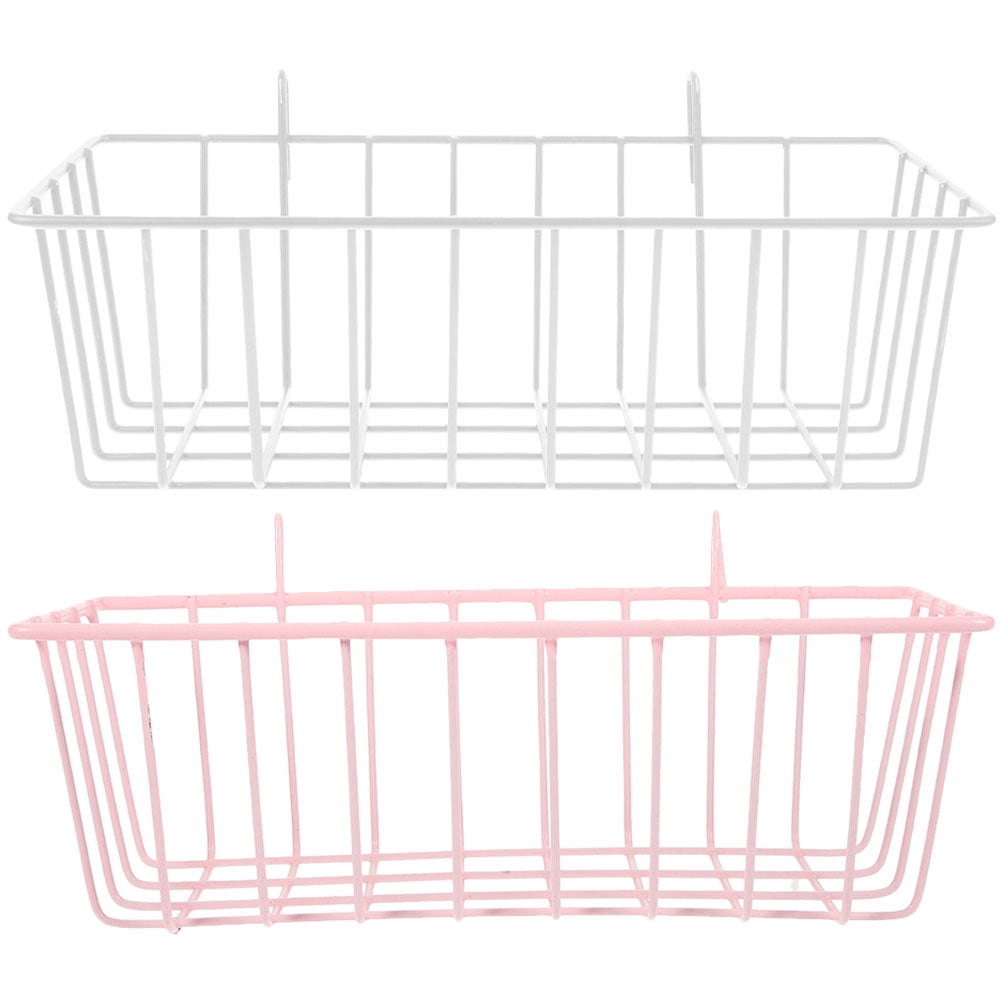 BERTDOMD 2pcs Iron Hay Feeding Basket Metal Rabbit Food Holder Iron ...