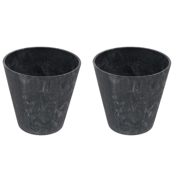 BERTDOMD 2-Pack Nordic Style Flower Pot for Indoor Outdoor Garden Plants Home Decoration