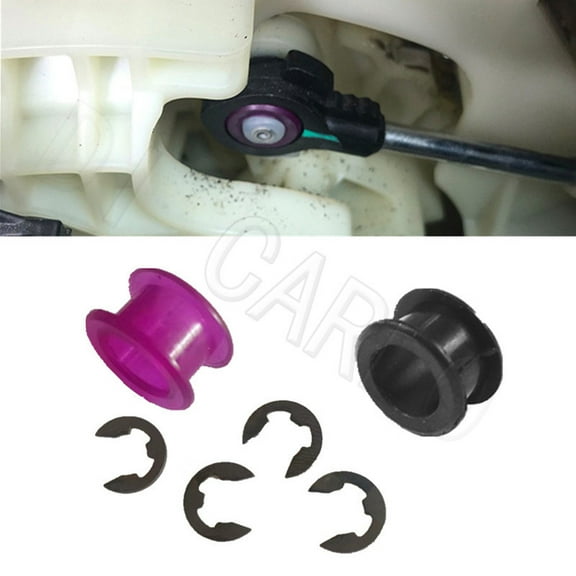 EXHUMKY 2pcs Transfer Case Shift Linkage Bushings Replacement for Smooth Gear Changes and Improved Vehicle Performance